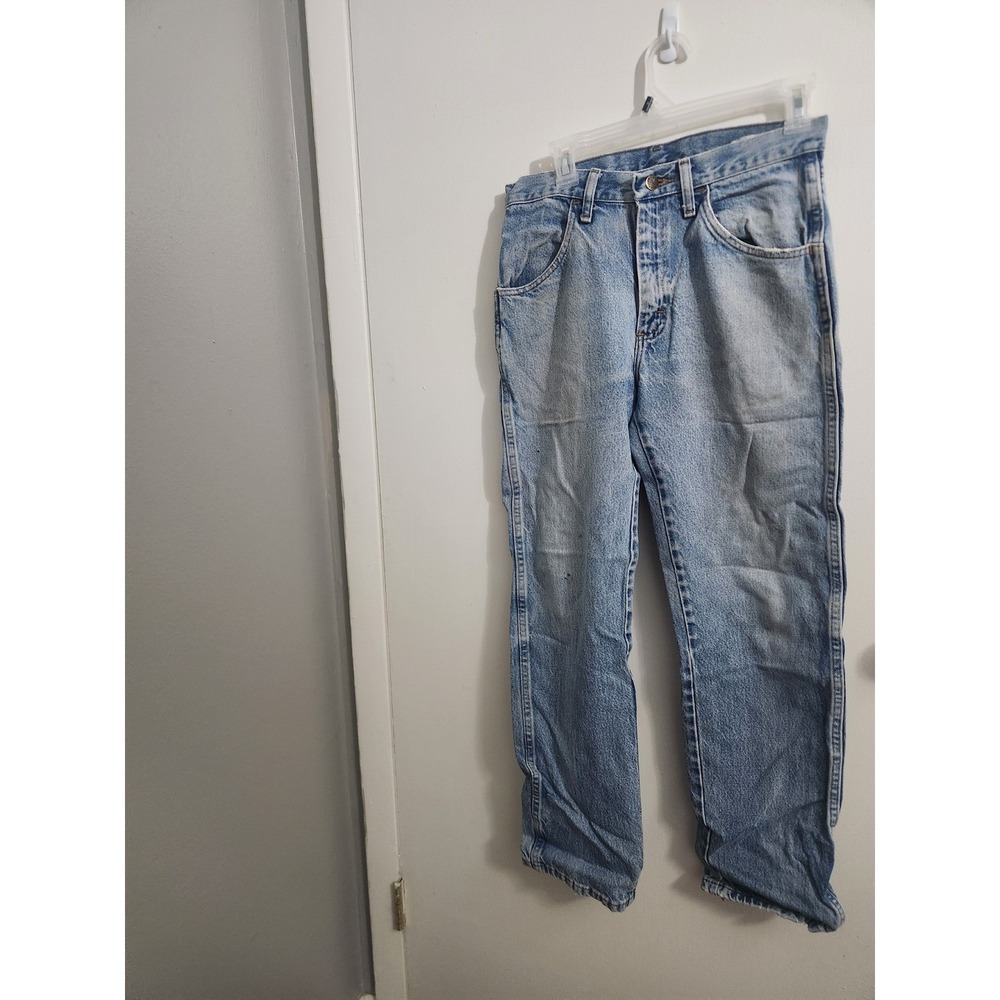 Rustler Mens Regular Fit Straight Leg Light Wash Denim Jeans 30x30 87619PW